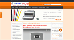 Desktop Screenshot of bindinghub.com